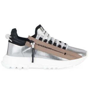 GIVENCHY
Spectre Metallic Side-Zip Sneakers